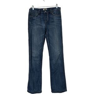 ANTIK DENIM BOOTCUT BUTTON-FLY JEANS SIZE 30.